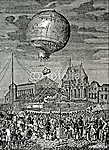 Az első hőlégballon utazás, Versailles vászonkép, poszter vagy falikép