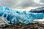 Korán reggel a Perito Moreno gleccseren, Argentínában vászonkép, poszter vagy falikép
