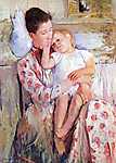 Anya és gyermeke vászonkép, poszter vagy falikép