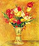 Tulipánok vázában vászonkép, poszter vagy falikép