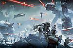Star Wars: Battlefront - Twilight company videójáték téma vászonkép, poszter vagy falikép