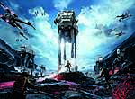 Star Wars: Battlefront I. videojáték téma vászonkép, poszter vagy falikép