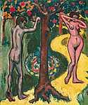 Ádám és Éva (1907) vászonkép, poszter vagy falikép
