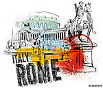 Róma vászonkép, poszter vagy falikép