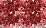 red ruby background macro vászonkép, poszter vagy falikép