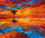 Napfényes fa vászonkép, poszter vagy falikép