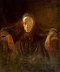 Öreg hölgy portréja (tanulmány) vászonkép, poszter vagy falikép