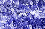 light sapphire crystals macro backgrond vászonkép, poszter vagy falikép