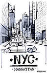 New York Manhattan vászonkép, poszter vagy falikép
