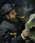 Claude Monet olvas vászonkép, poszter vagy falikép