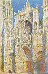 A Rouen-i katedrális, napsütésben (1894) vászonkép, poszter vagy falikép