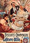 Biscuits Champagne vászonkép, poszter vagy falikép