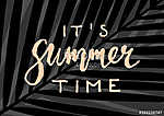 It's Summer Time Poster Design vászonkép, poszter vagy falikép