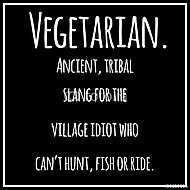 Vicces, inspiráló idézet a vegetáriánusról. Vektoros művészet. vászonkép, poszter vagy falikép