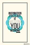 Inspiráció motivációs plakát vászonkép, poszter vagy falikép