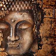 Bronz Buddha vászonkép, poszter vagy falikép