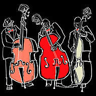 Jazz zenekar vászonkép, poszter vagy falikép