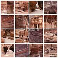 Petra - homokkő vászonkép, poszter vagy falikép