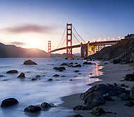 Golden Gate híd San Francisco Kalifornienben vászonkép, poszter vagy falikép