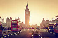 Westminster híd naplementében, London, Egyesült Királyság vászonkép, poszter vagy falikép