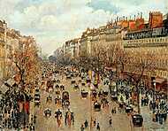 A Montmartre sugárút vászonkép, poszter vagy falikép