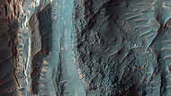 Mars felszín, Gordii Dorsum régió vászonkép, poszter vagy falikép