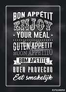 Bon appétit-4 vászonkép, poszter vagy falikép