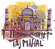 Taj Mahal vászonkép, poszter vagy falikép