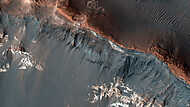 Oyama kráter, Mars felszín vászonkép, poszter vagy falikép