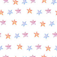 Színes csillagok tapétaminta vászonkép, poszter vagy falikép