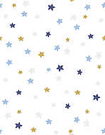 Kék-sárga csillagok tapétaminta vászonkép, poszter vagy falikép