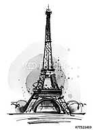 Eiffel-torony vászonkép, poszter vagy falikép