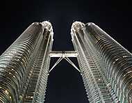 Petrona tornyok Kuala Lumpur vászonkép, poszter vagy falikép