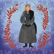 Rókaszemű királylány (Sansa Stark) vászonkép, poszter vagy falikép