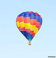 Színes hőlégballon vászonkép, poszter vagy falikép