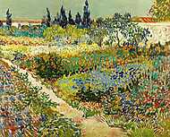 Virágoskert Arles-ban vászonkép, poszter vagy falikép