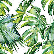 Trópusi levelek vászonkép, poszter vagy falikép