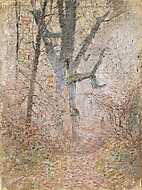 Őszi erdő (vázlat) vászonkép, poszter vagy falikép