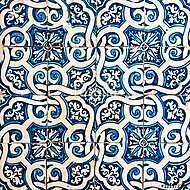 Azulejos, traditional Portuguese tiles vászonkép, poszter vagy falikép