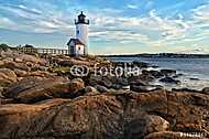 Annisquam világítótorony Massachusettsben vászonkép, poszter vagy falikép