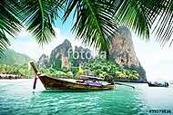 Railay beach in Krabi Thailand vászonkép, poszter vagy falikép