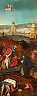 Szent Antal megkísértése, tripticon jobb panel vászonkép, poszter vagy falikép