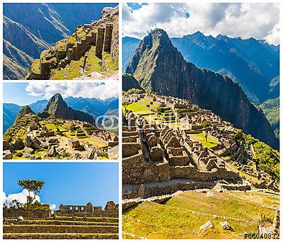 Titokzatos város - Machu Picchu, Peru, Dél-Amerika. (bögre) - vászonkép, falikép otthonra és irodába