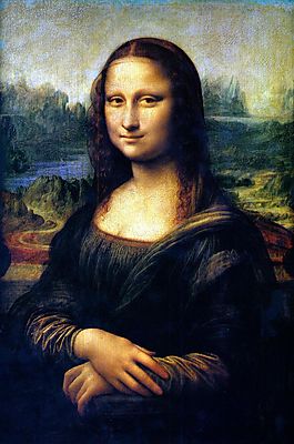 Mona Lisa, La Gioconda (vászonkép óra) - vászonkép, falikép otthonra és irodába