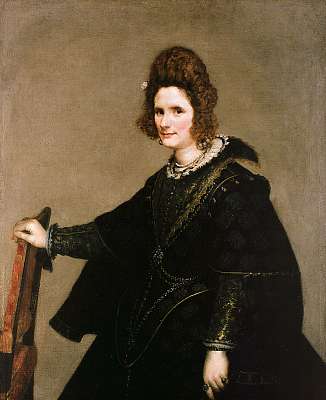 Hölgy portréja (poszter) - vászonkép, falikép otthonra és irodába