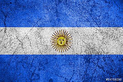 Argentína lobogója (poszter) - vászonkép, falikép otthonra és irodába