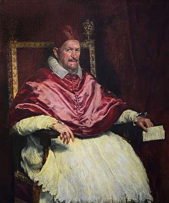 X. Ince pápa portréja (poszter) - vászonkép, falikép otthonra és irodába