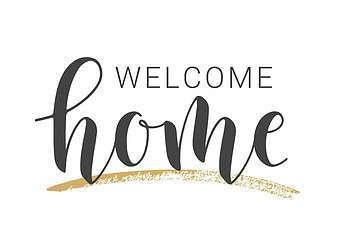 Welcome home - Istenhozott itthon (keretezett kép) - vászonkép, falikép otthonra és irodába