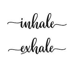 Inhale - Exhale - Kilégzés - Belégzés (fotótapéta) - vászonkép, falikép otthonra és irodába