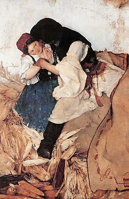 Tengerihántás (1885) (bögre) - vászonkép, falikép otthonra és irodába